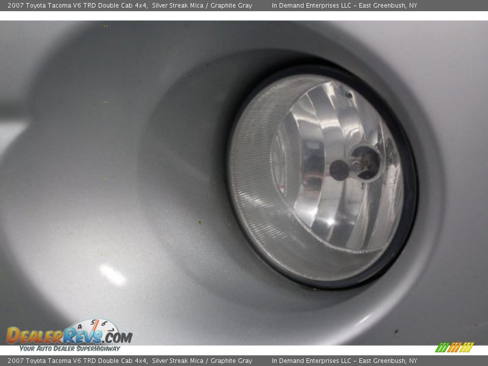 2007 Toyota Tacoma V6 TRD Double Cab 4x4 Silver Streak Mica / Graphite Gray Photo #19