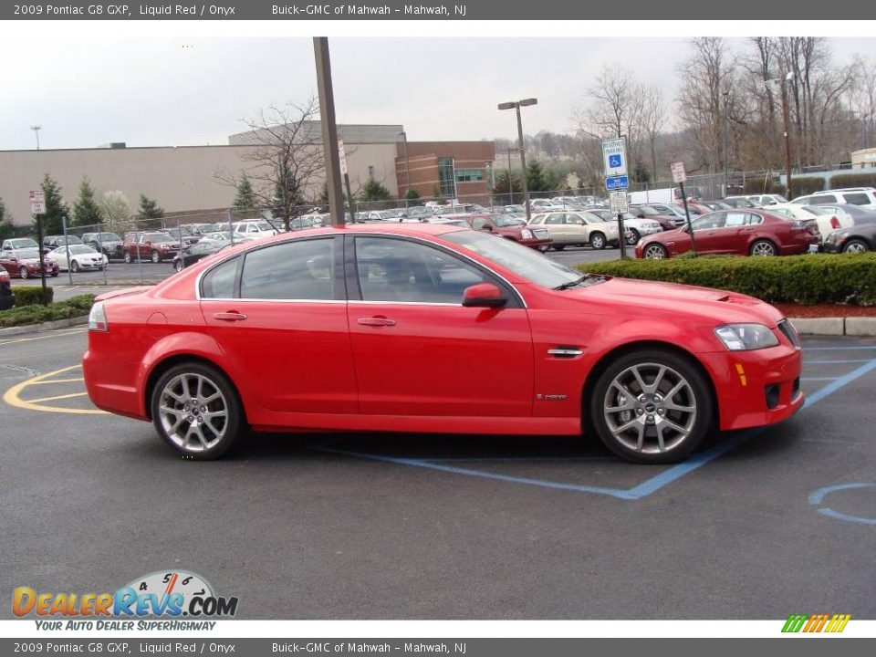 2009 Pontiac G8 GXP Liquid Red / Onyx Photo #4