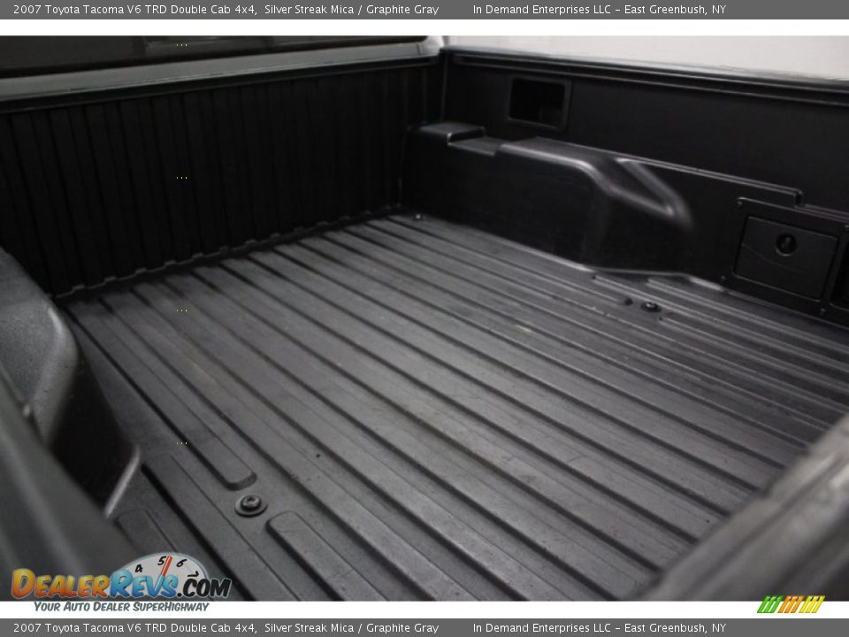 2007 Toyota Tacoma V6 TRD Double Cab 4x4 Silver Streak Mica / Graphite Gray Photo #23