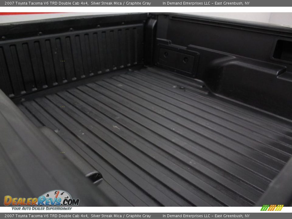 2007 Toyota Tacoma V6 TRD Double Cab 4x4 Silver Streak Mica / Graphite Gray Photo #24