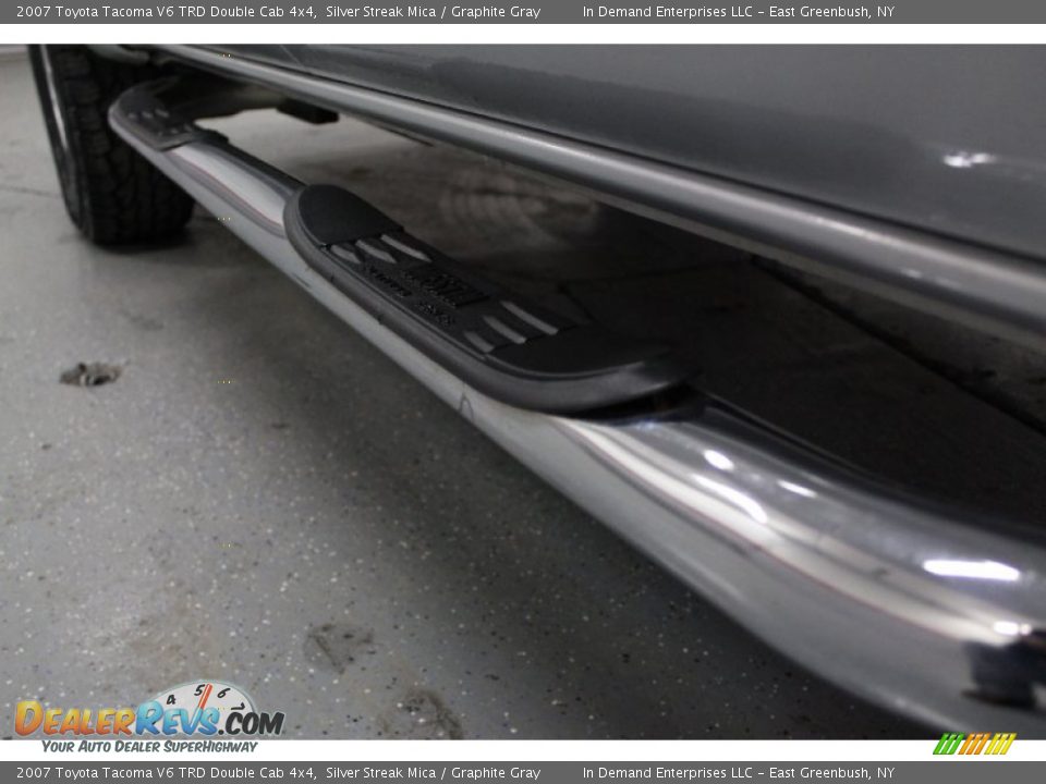 2007 Toyota Tacoma V6 TRD Double Cab 4x4 Silver Streak Mica / Graphite Gray Photo #26