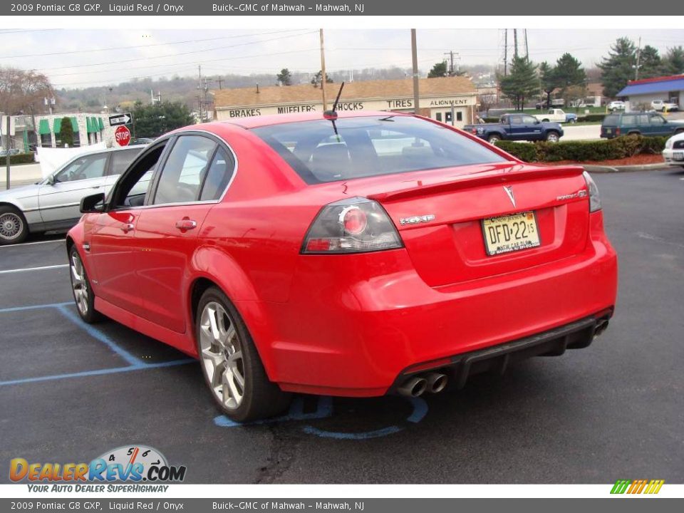 2009 Pontiac G8 GXP Liquid Red / Onyx Photo #7