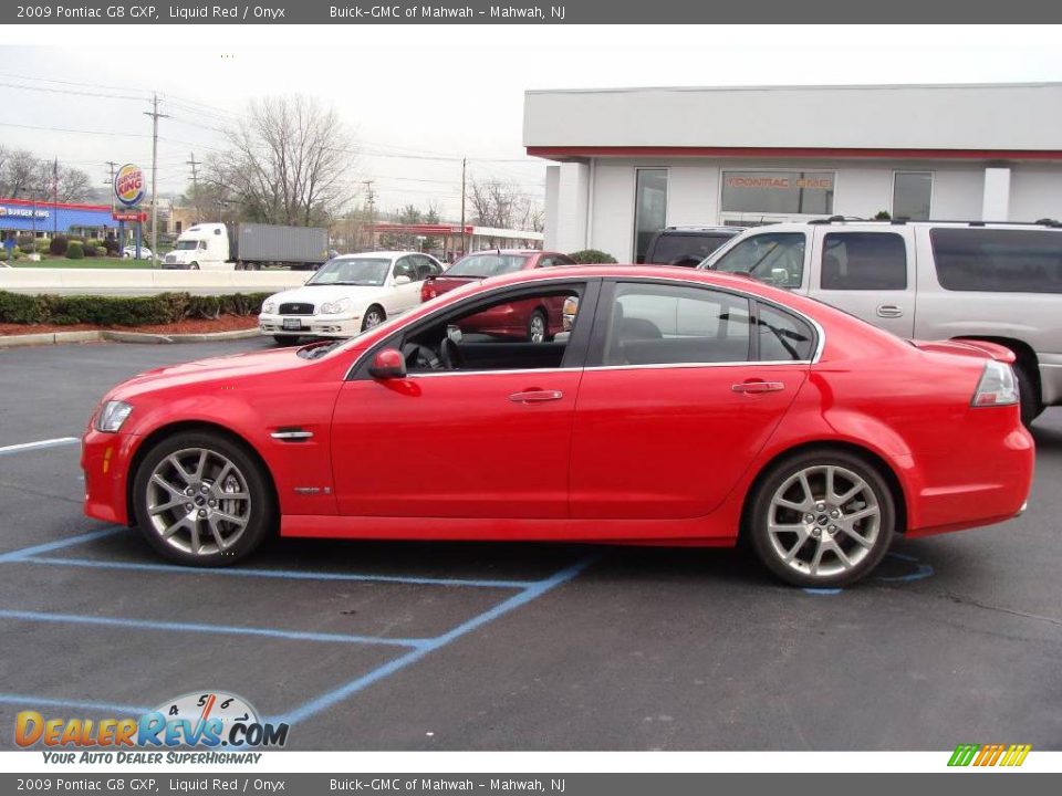 2009 Pontiac G8 GXP Liquid Red / Onyx Photo #8