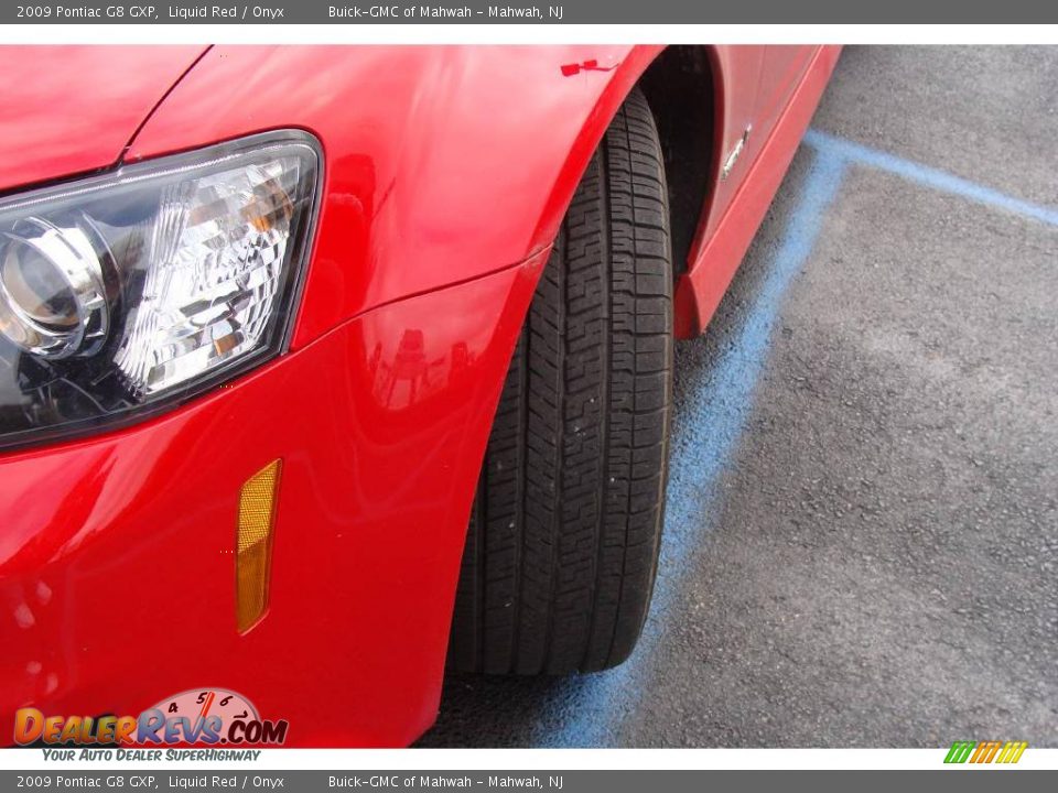 2009 Pontiac G8 GXP Liquid Red / Onyx Photo #10