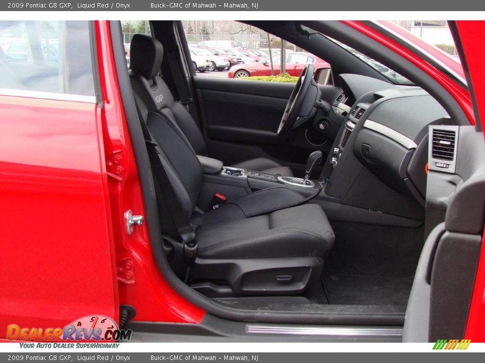 2009 Pontiac G8 GXP Liquid Red / Onyx Photo #14
