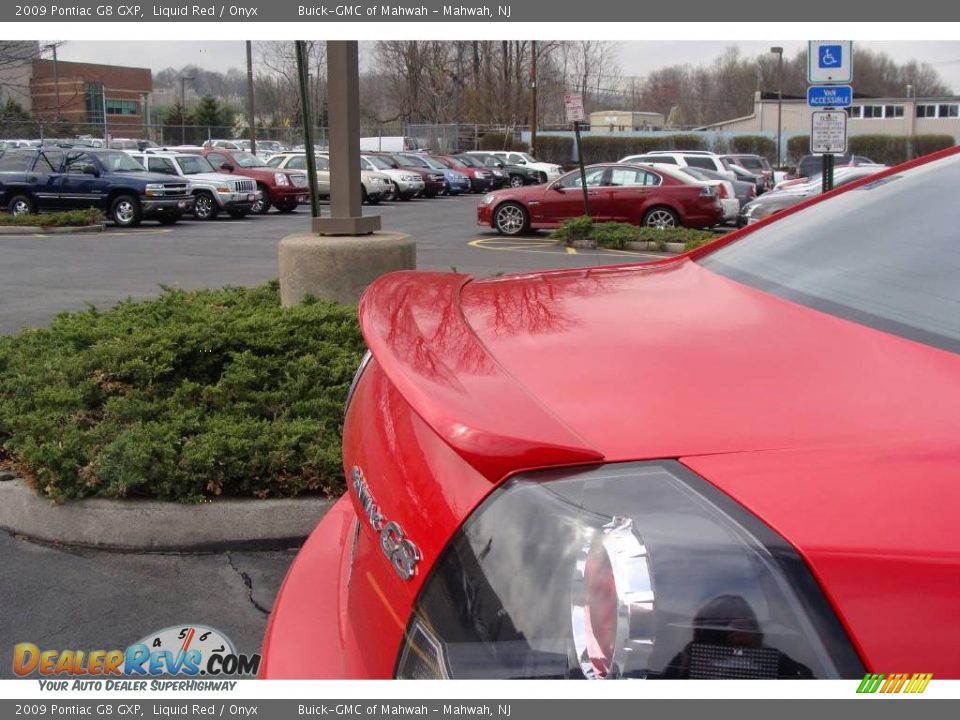 2009 Pontiac G8 GXP Liquid Red / Onyx Photo #16