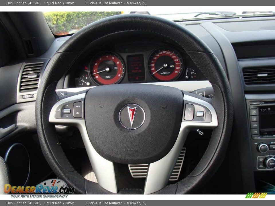 2009 Pontiac G8 GXP Liquid Red / Onyx Photo #19