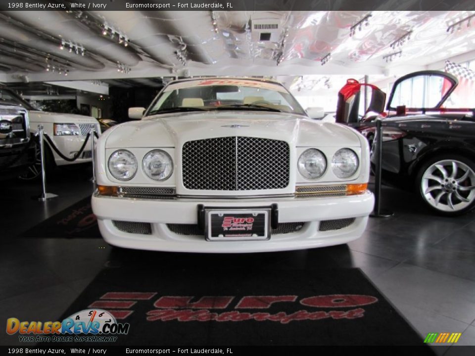 1998 Bentley Azure White / Ivory Photo #7