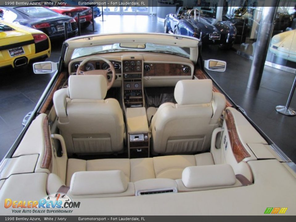 Ivory Interior - 1998 Bentley Azure  Photo #10