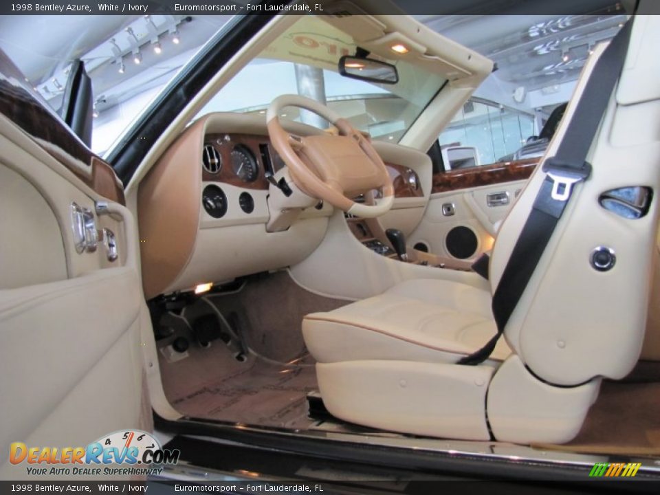 Ivory Interior - 1998 Bentley Azure  Photo #11