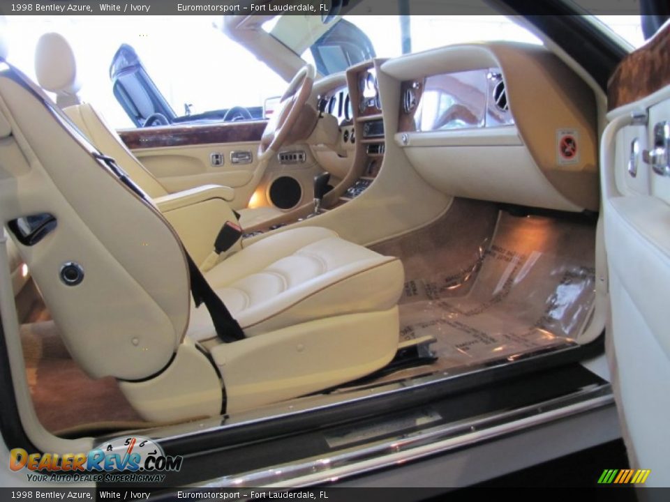 1998 Bentley Azure White / Ivory Photo #12