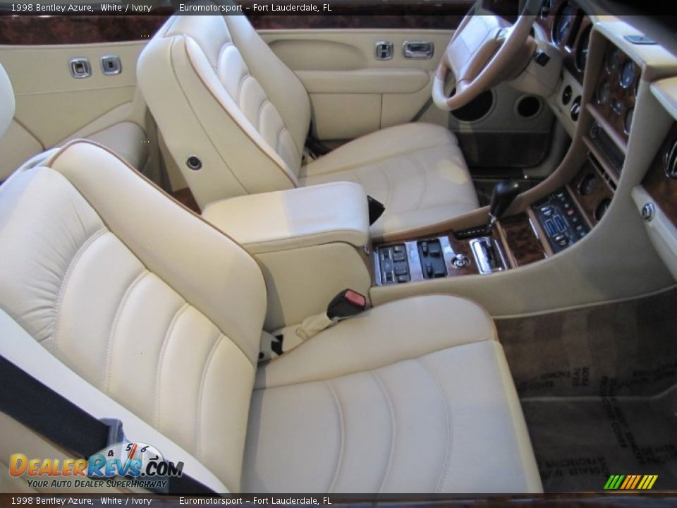 1998 Bentley Azure White / Ivory Photo #14