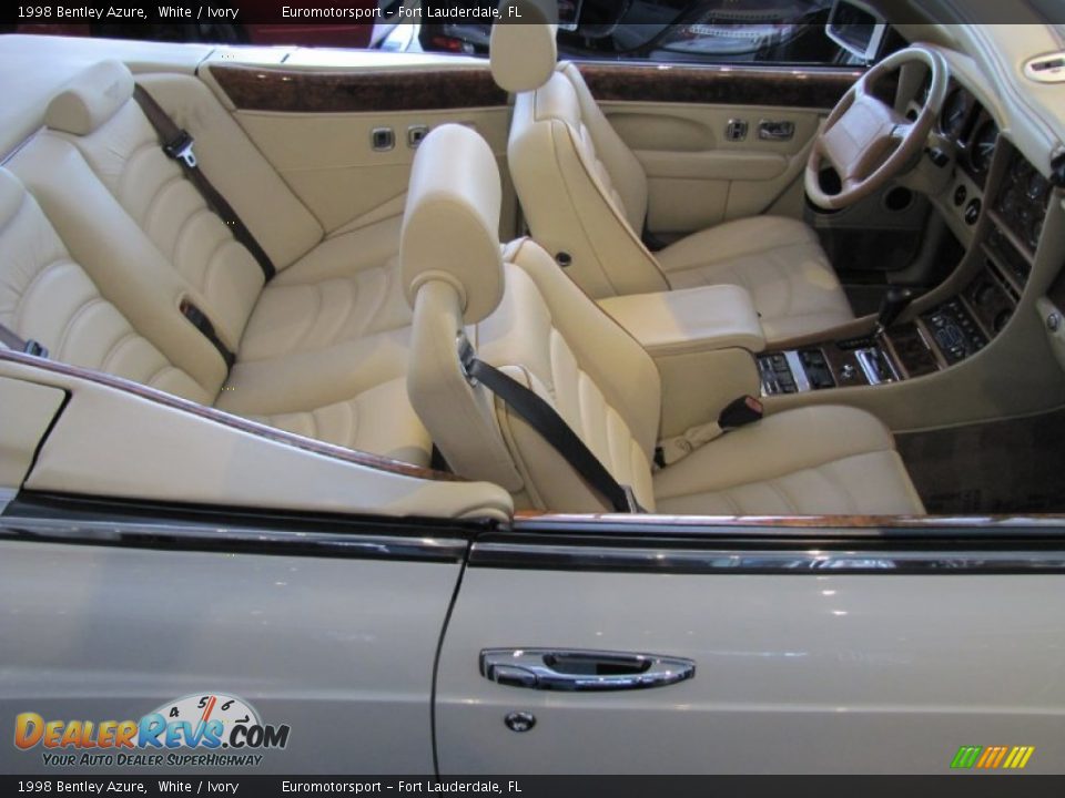 Ivory Interior - 1998 Bentley Azure  Photo #16