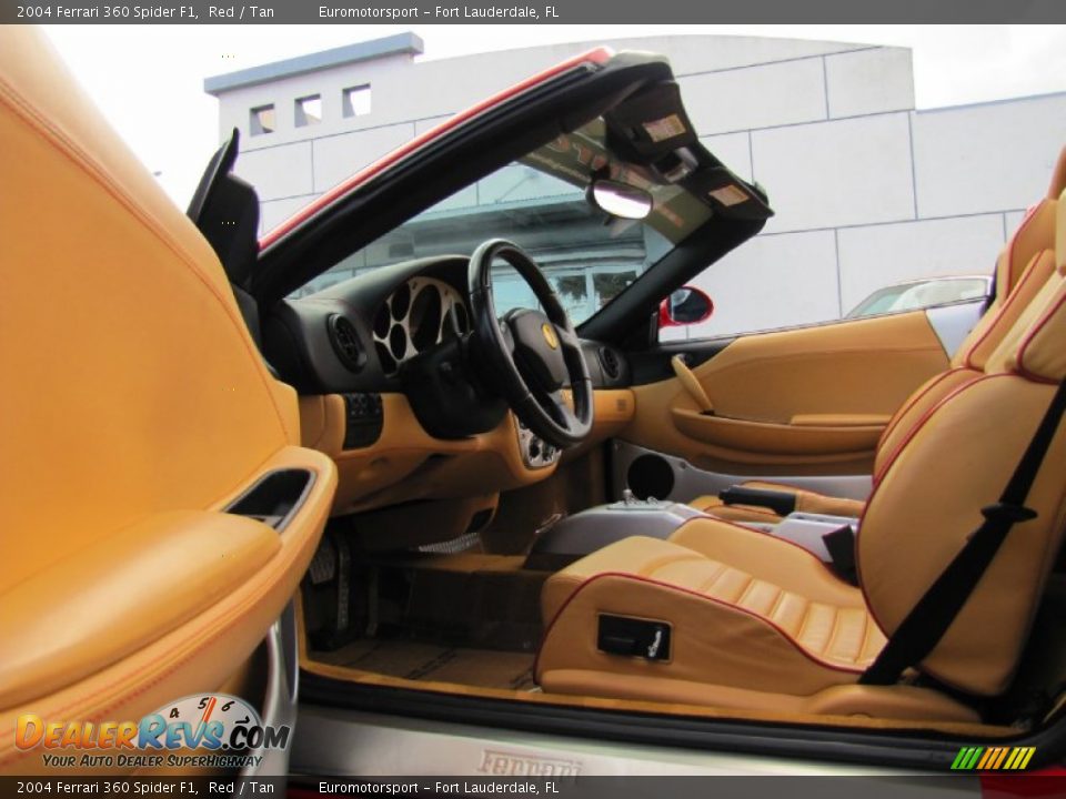 Tan Interior - 2004 Ferrari 360 Spider F1 Photo #15