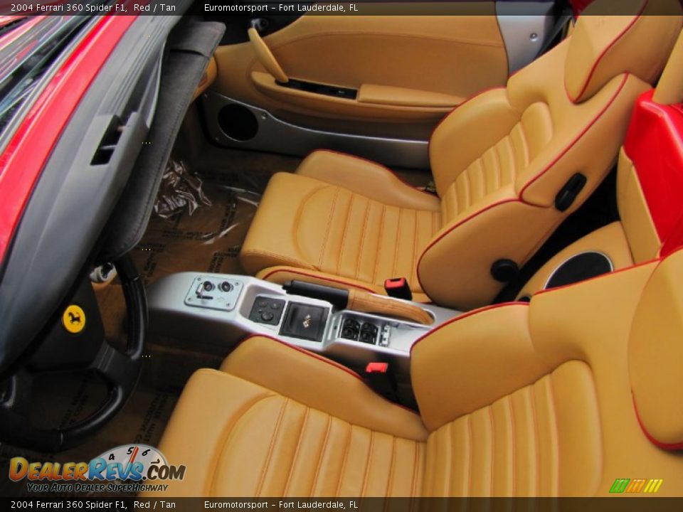 Front Seat of 2004 Ferrari 360 Spider F1 Photo #16