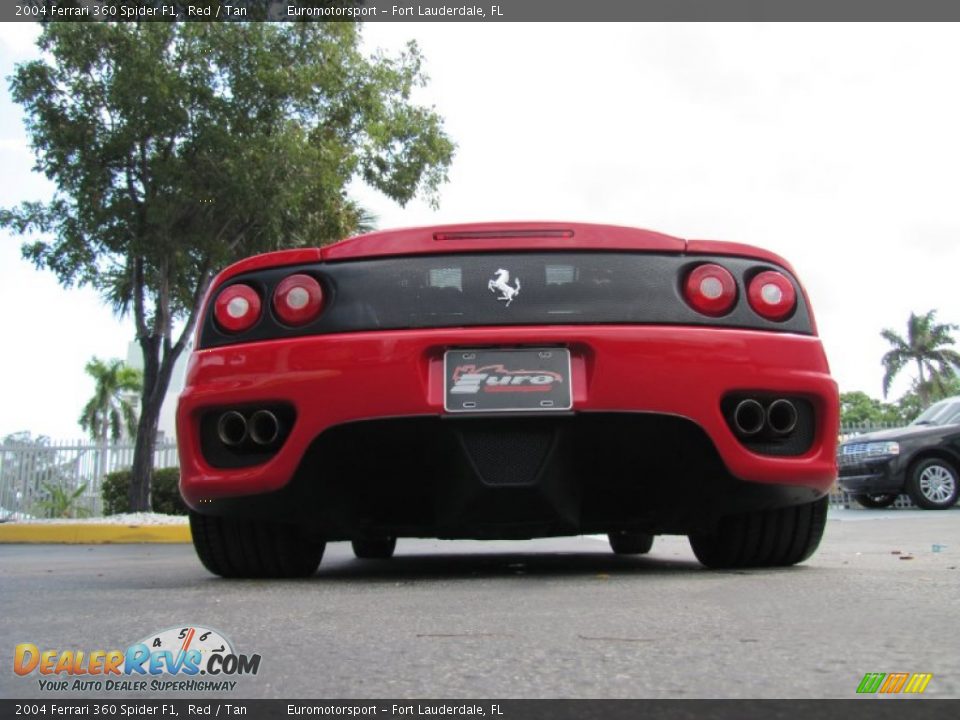 2004 Ferrari 360 Spider F1 Red / Tan Photo #27