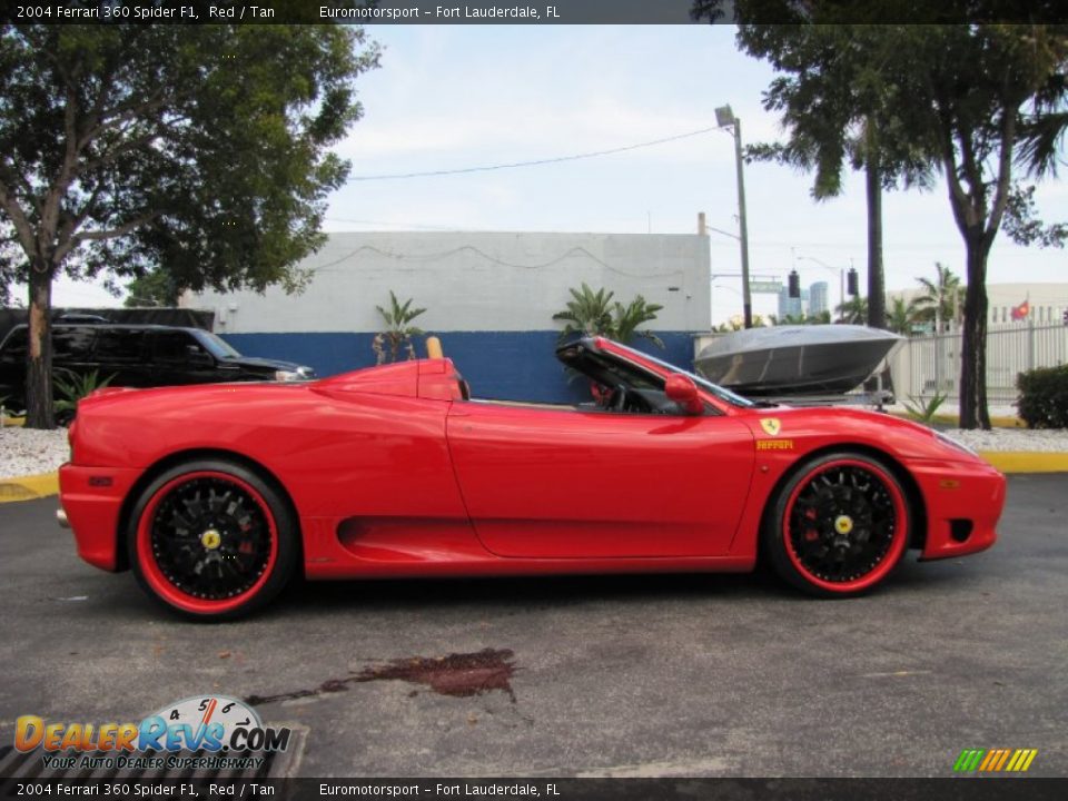 2004 Ferrari 360 Spider F1 Red / Tan Photo #32