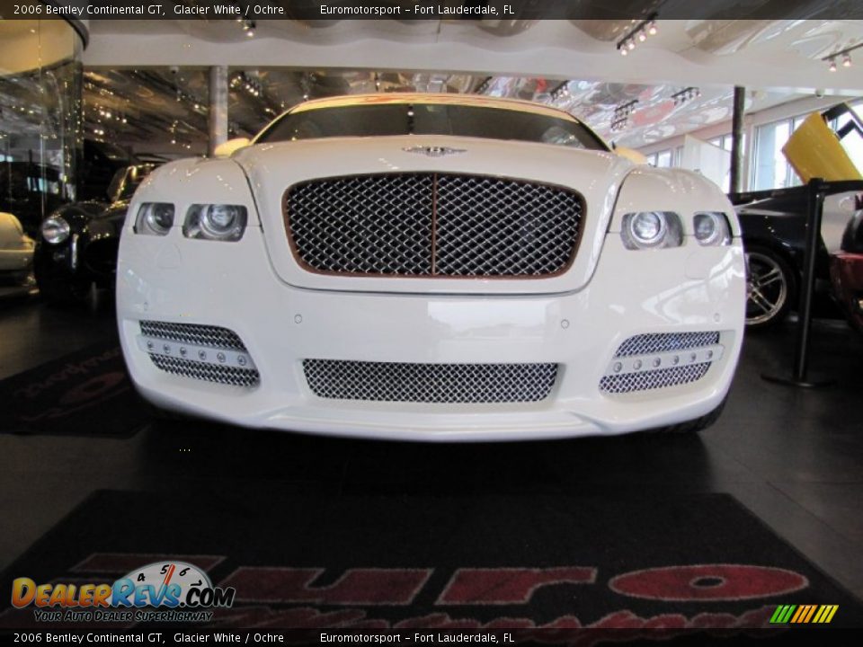2006 Bentley Continental GT Glacier White / Ochre Photo #5