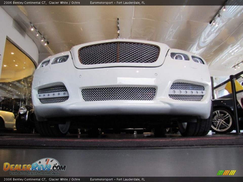2006 Bentley Continental GT Glacier White / Ochre Photo #6