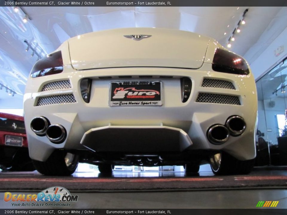 2006 Bentley Continental GT Glacier White / Ochre Photo #19