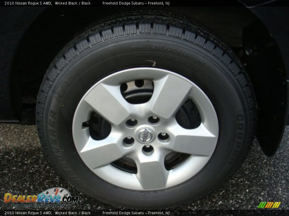 2010 Nissan Rogue S AWD Wheel Photo #6