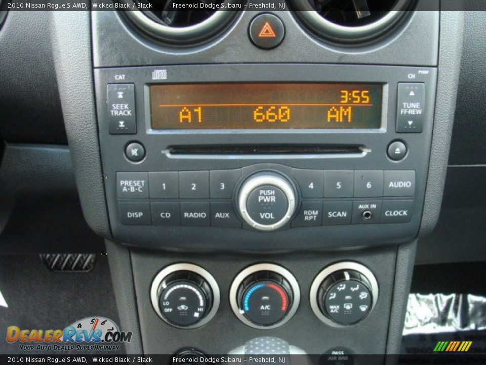 Audio System of 2010 Nissan Rogue S AWD Photo #13