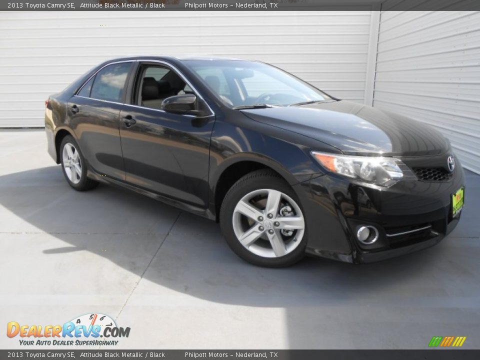 2013 Toyota Camry SE Attitude Black Metallic / Black Photo #2