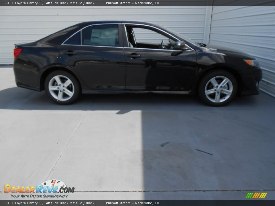 2013 Toyota Camry SE Attitude Black Metallic / Black Photo #3