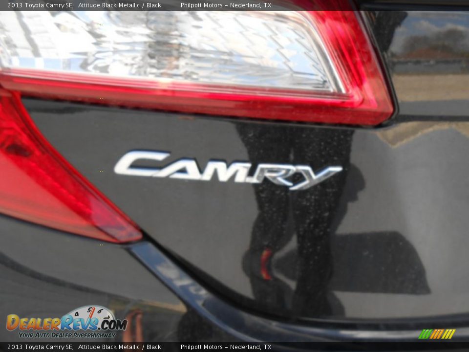 2013 Toyota Camry SE Attitude Black Metallic / Black Photo #6