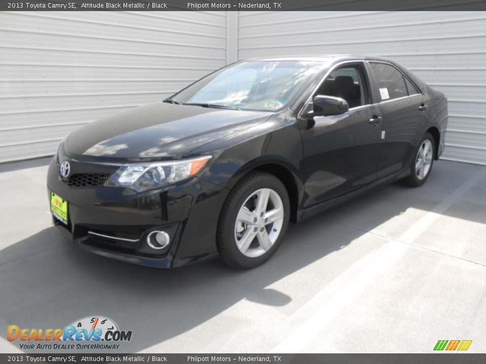 2013 Toyota Camry SE Attitude Black Metallic / Black Photo #9