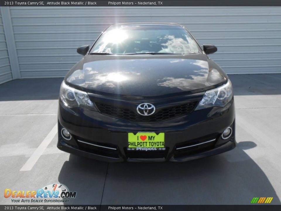2013 Toyota Camry SE Attitude Black Metallic / Black Photo #10