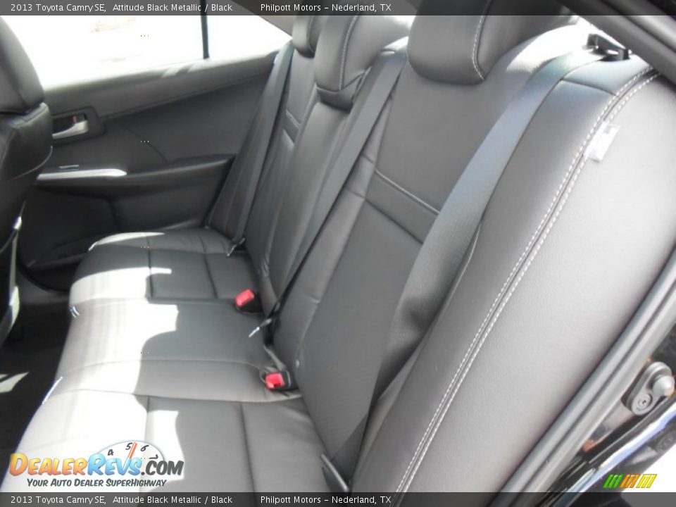 2013 Toyota Camry SE Attitude Black Metallic / Black Photo #20