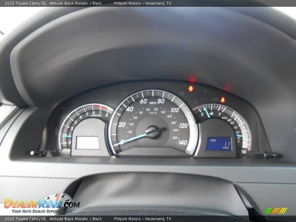 2013 Toyota Camry SE Attitude Black Metallic / Black Photo #33