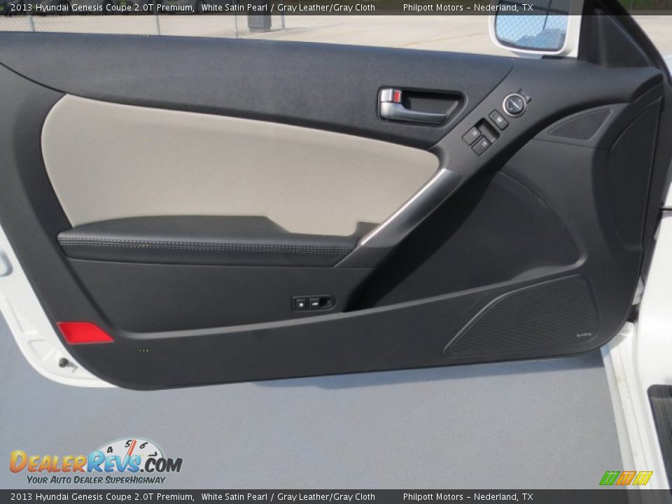 Door Panel of 2013 Hyundai Genesis Coupe 2.0T Premium Photo #19