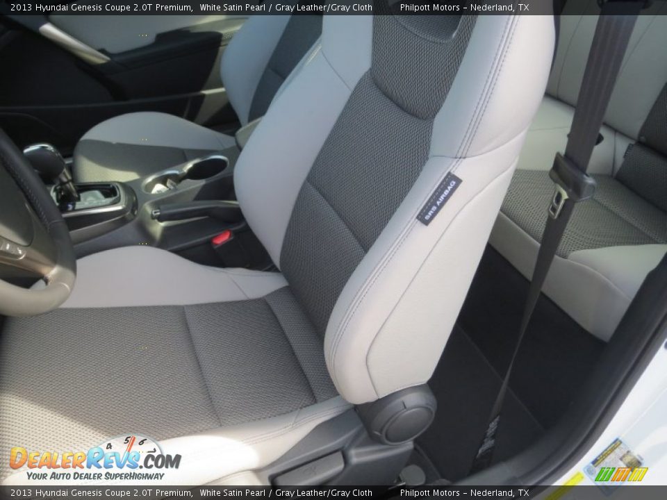 Front Seat of 2013 Hyundai Genesis Coupe 2.0T Premium Photo #21