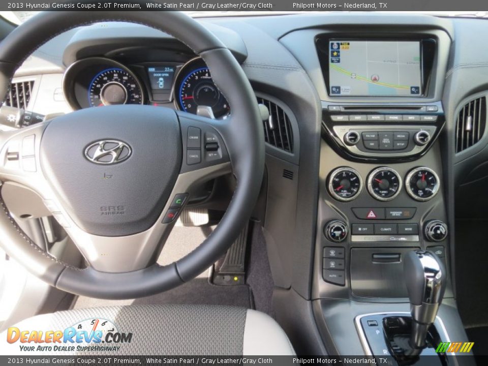 Dashboard of 2013 Hyundai Genesis Coupe 2.0T Premium Photo #25