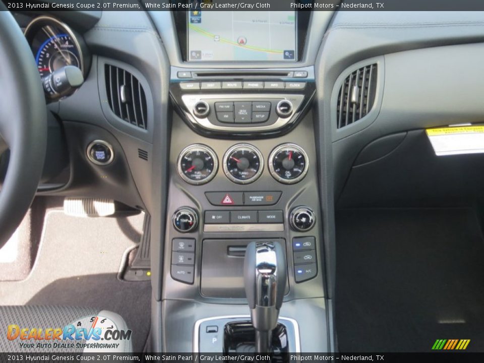 Controls of 2013 Hyundai Genesis Coupe 2.0T Premium Photo #26