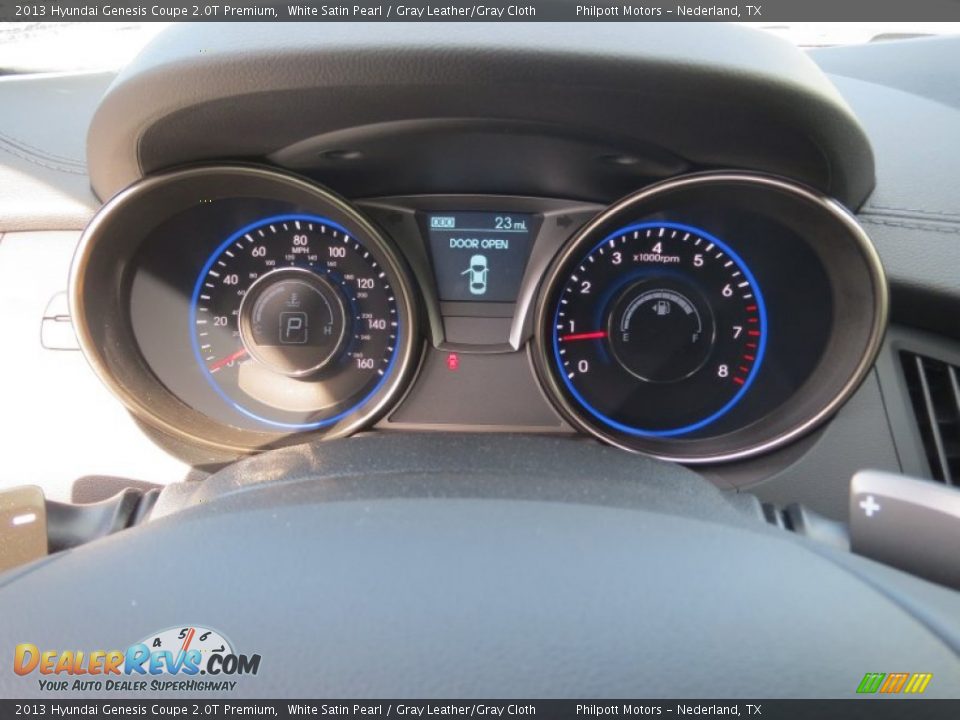 2013 Hyundai Genesis Coupe 2.0T Premium Gauges Photo #33