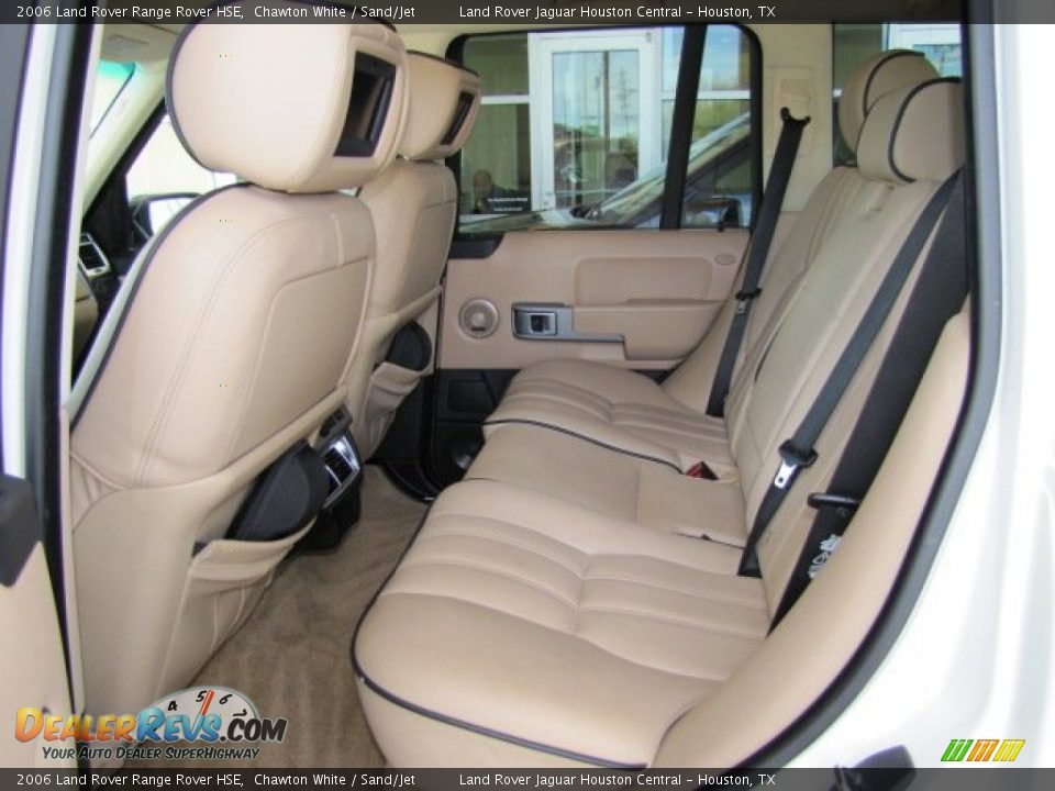 2006 Land Rover Range Rover HSE Chawton White / Sand/Jet Photo #4