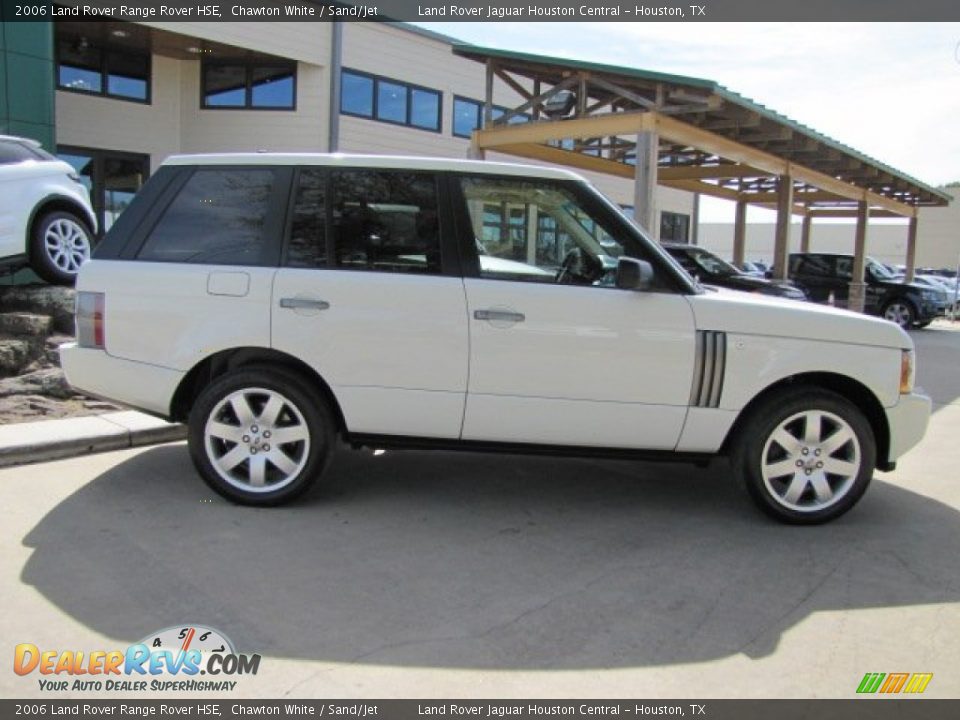 2006 Land Rover Range Rover HSE Chawton White / Sand/Jet Photo #11
