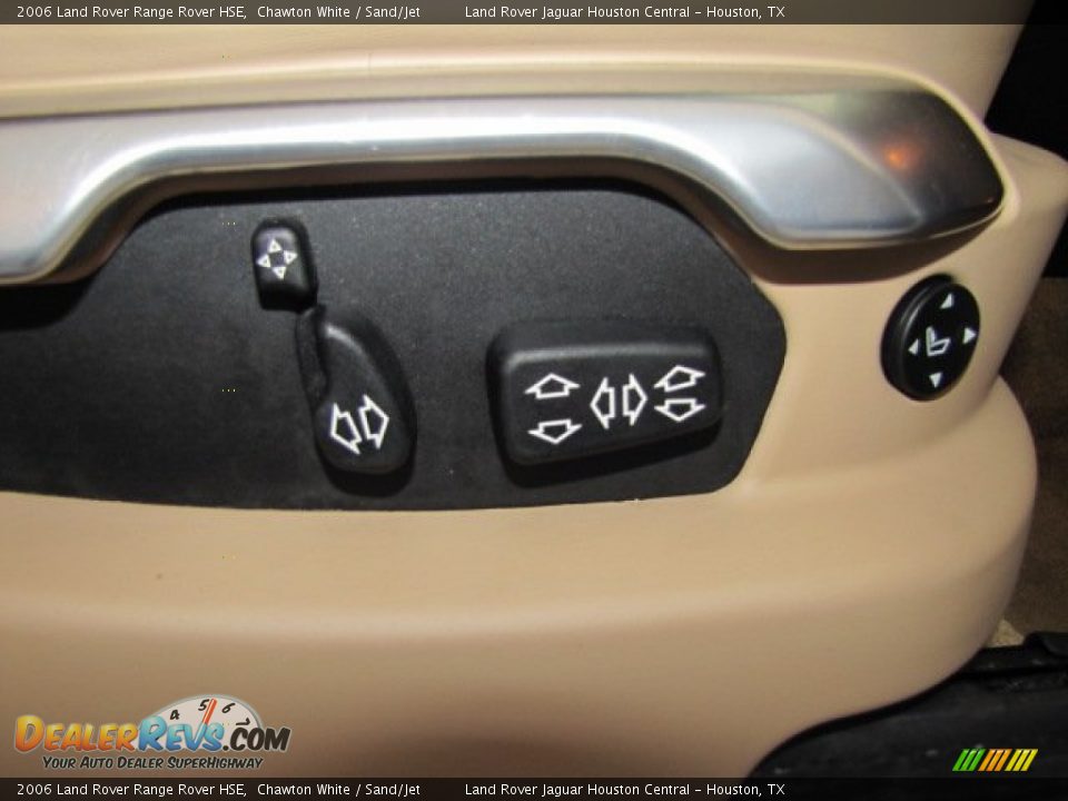 2006 Land Rover Range Rover HSE Chawton White / Sand/Jet Photo #13