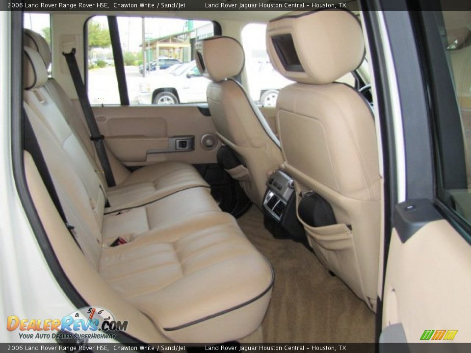 2006 Land Rover Range Rover HSE Chawton White / Sand/Jet Photo #15