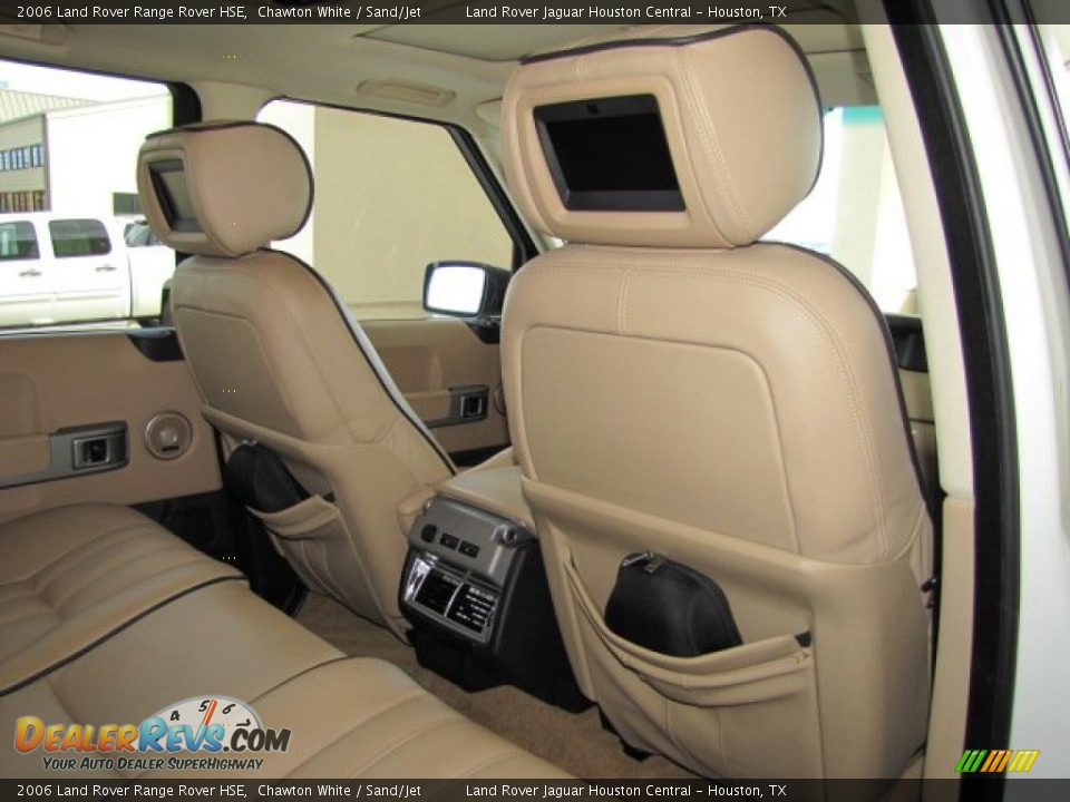 2006 Land Rover Range Rover HSE Chawton White / Sand/Jet Photo #16