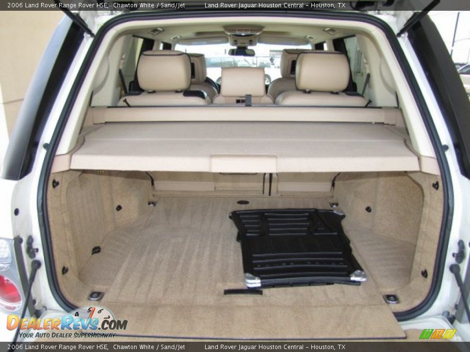 2006 Land Rover Range Rover HSE Chawton White / Sand/Jet Photo #18