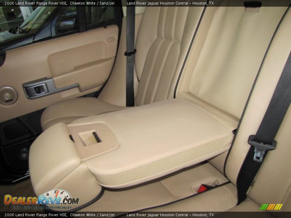 2006 Land Rover Range Rover HSE Chawton White / Sand/Jet Photo #22