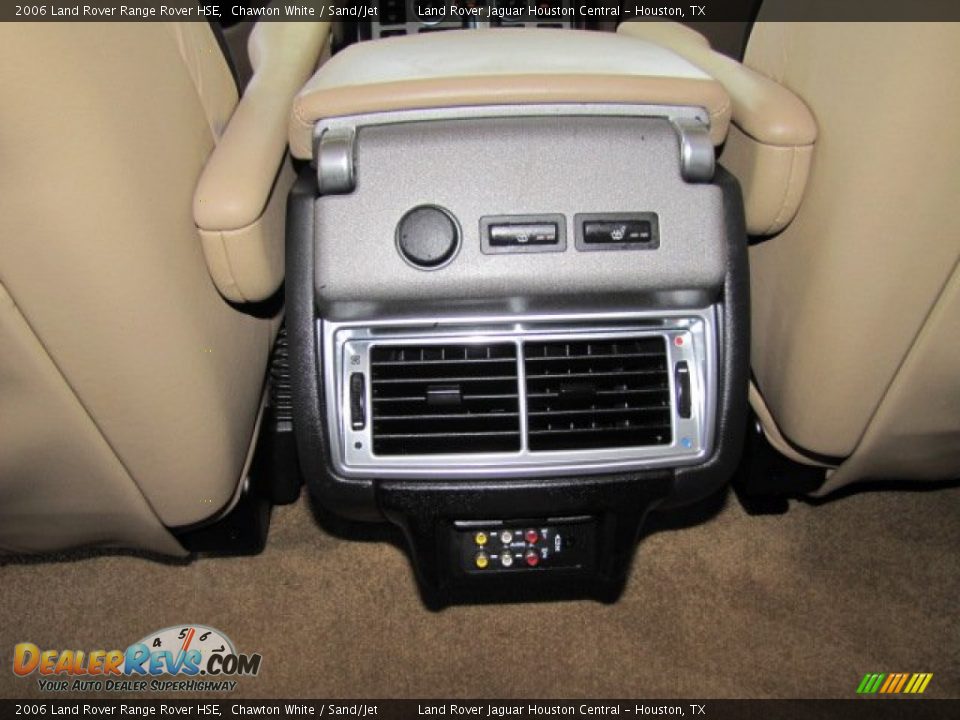 2006 Land Rover Range Rover HSE Chawton White / Sand/Jet Photo #23