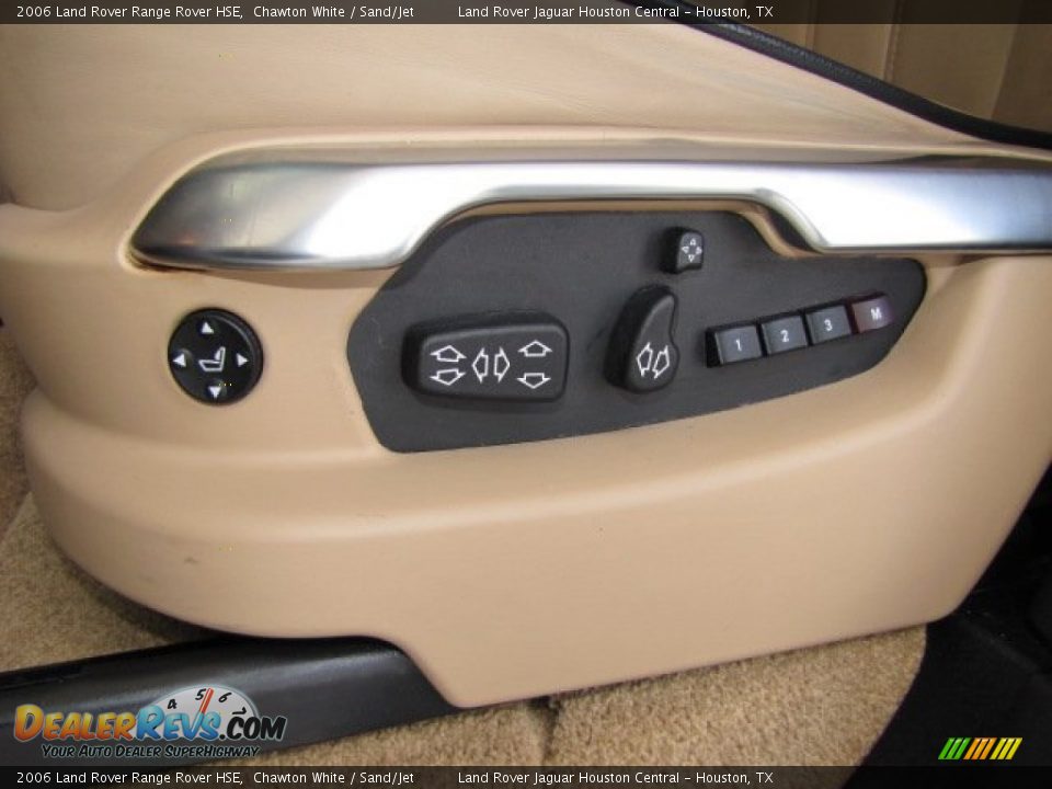 2006 Land Rover Range Rover HSE Chawton White / Sand/Jet Photo #28