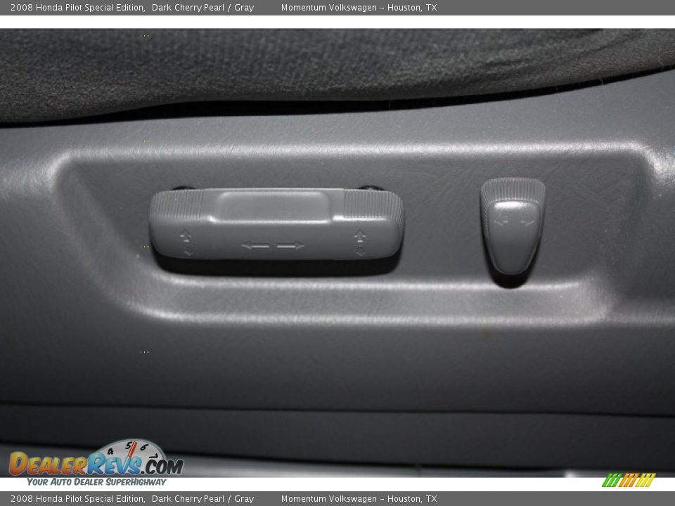 2008 Honda Pilot Special Edition Dark Cherry Pearl / Gray Photo #13