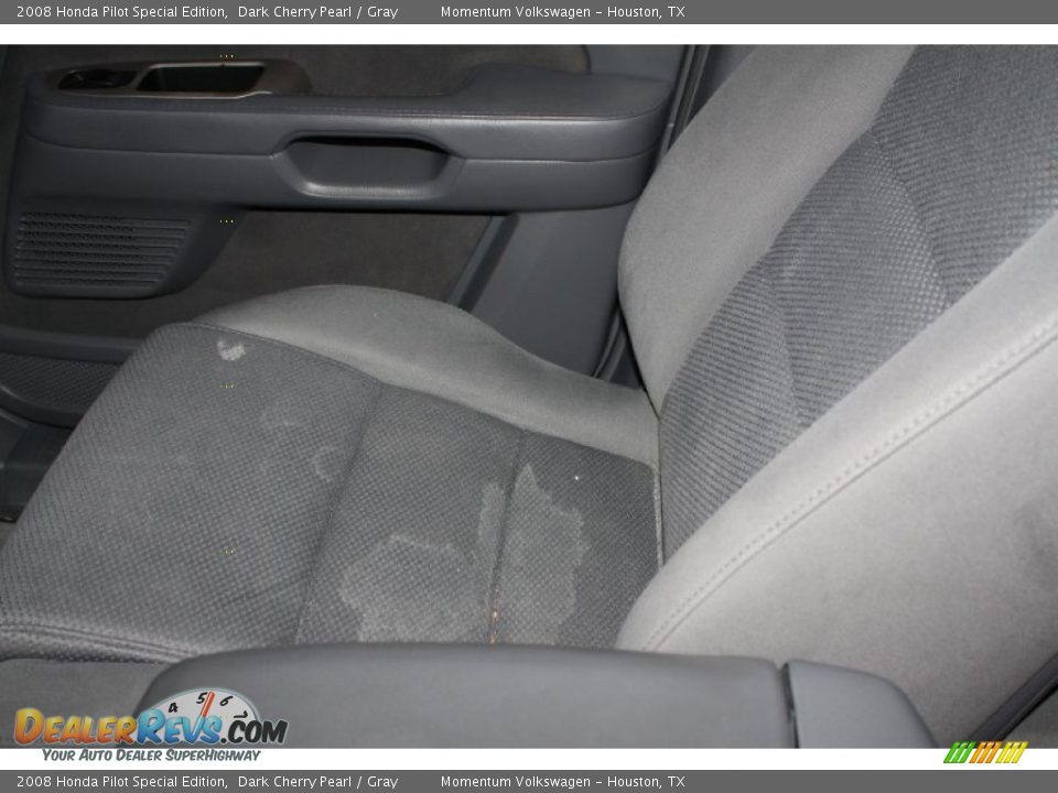 2008 Honda Pilot Special Edition Dark Cherry Pearl / Gray Photo #15