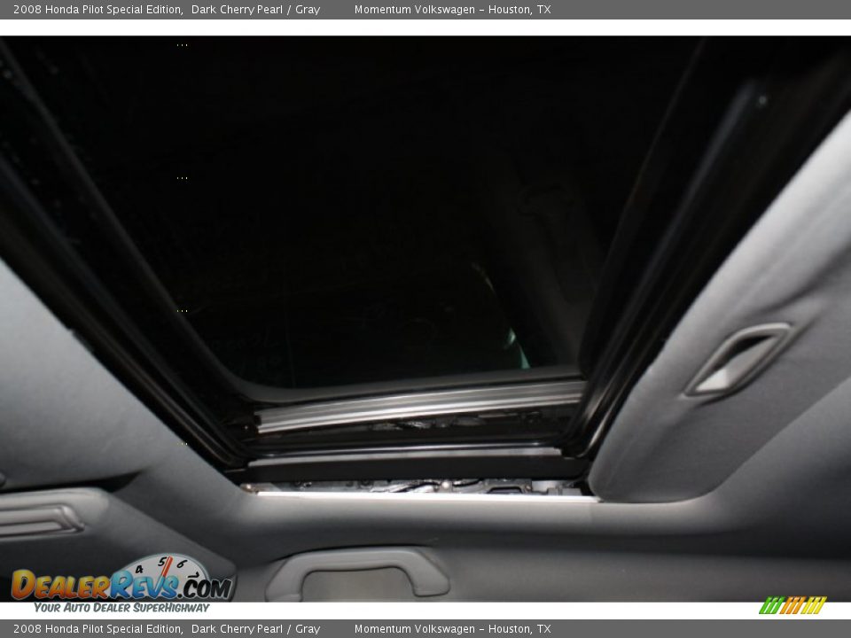 2008 Honda Pilot Special Edition Dark Cherry Pearl / Gray Photo #16